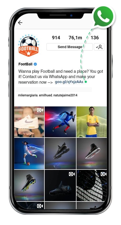 Postcron Whatsapp Example